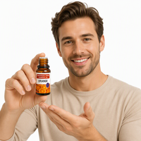 Huile essentielle d'orange pure à 100% personnalisée, 10 ml, qualité thérapeutique, huile d'aromathérapie naturelle pour diffuseur, massage, soin de la peau
