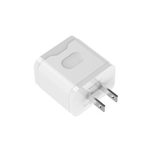 Cargador de viaje rápido SOMOSTEL QC3.0 18W 2 en 1 con cable USB para teléfonos móviles con enchufe estadounidense y europeo - Product Image 2