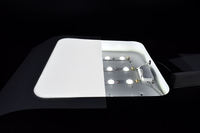 Feuille de panneau de diffuseur de PC de Transmission élevée de lumière LED panneau d'ombre de lampe d'éclairage de couverture