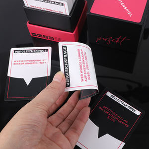 Gioco <span class=keywords><strong>di</strong></span> carte personalizzato per feste con mazzi <span class=keywords><strong>di</strong></span> bordo stampati verità o coraggio fatti <span class=keywords><strong>di</strong></span> carta - Product Image 6