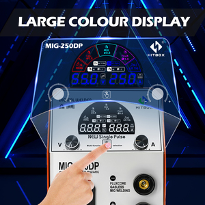 เครื่องเชื่อมอลู<span class=keywords><strong>มิ</strong></span>เนียม MIG250DP MIG CO2 MIX แก๊สแก๊สลิฟท์ TIG MMA ARC เครื่องเชื่อมอินเวอร์เตอร์ - Product Image 2