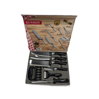 Vente chaude Profession Couteau De Cuisine Ensemble Chef Couteau Ensemble Couteau Utilitaire Ensemble Avec Boîte Cadeau Support Modèles Personnalisés