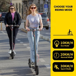 Fabricante Personaliza Scooter Eléctrico Barato de Largo Alcance para Adultos, 8.5 Pulgadas, 30KMH, Plegable, 350W K10 Elektro Roller 350W K10 - Product Image 5