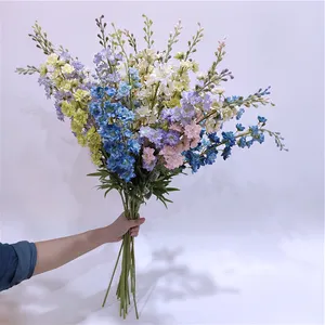 結婚式や家の装飾のための卸売人工鳥の種の花の花束