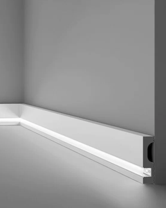 Rodapié decorativo para suelo, zócalo de poliestireno con luz LED, precio <span class=keywords><strong>barato</strong></span> de fábrica - Product Image 3