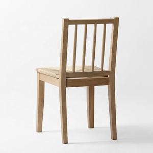 Chaise <span class=keywords><strong>de</strong></span> salle à manger Windsor en bois <span class=keywords><strong>de</strong></span> hêtre massif nordique avec <span class=keywords><strong>cordon</strong></span> en papier - Product Image 3