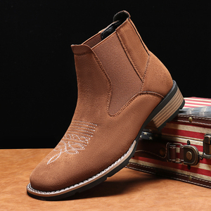 Botas Chelsea de Tobillo para Hombre de Calidad Original, Botas de Trabajo de Cuero para Hombre, Venta al Por Mayor de Fábrica - Product Image 3