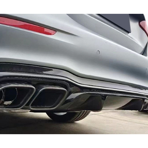 Diffuseur AMG en gros d'usine, ajustement précis, lèvre arrière E63 avec embouts d'échappement pour Mercedes Benz Classe <span class=keywords><strong>E</strong></span> W213 2016-2023 Sport - Product Image 5