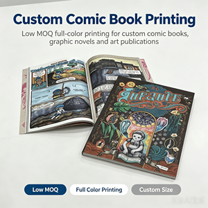 Precio al por mayor, alta calidad, impresión personalizada, tapa blanda, libro de historietas, cómic en inglés, <span class=keywords><strong>manga</strong></span>, servicio de impresión - Product Image 1