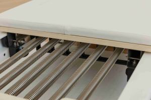 Alloy Body Building portabel White Maple Core Bed Folding Pilates reanyes untuk pengguna rumah - Product Image 4