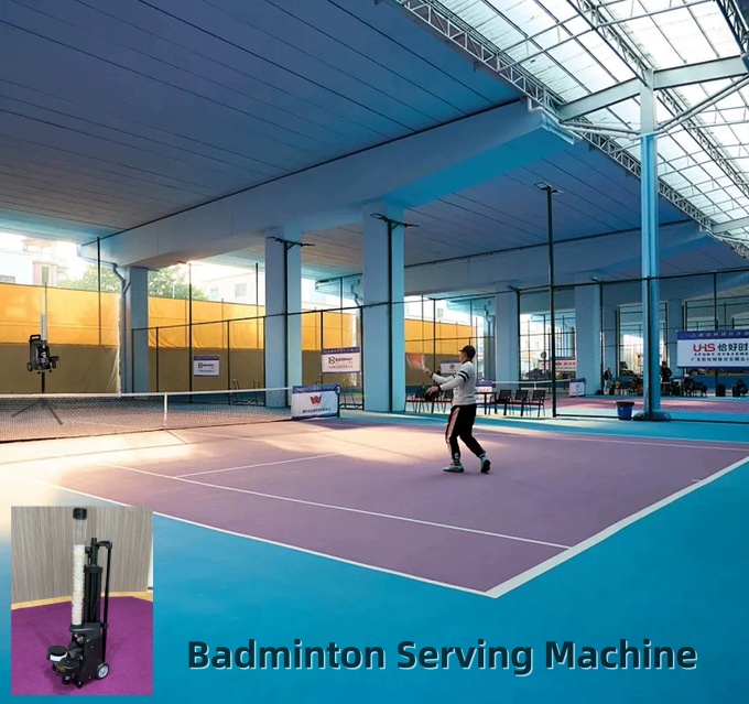 Automatic Badminton Ball Machine for Training Practice with APP Remote Control Training Equipment