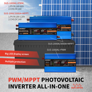 เครื่องชาร์จพลังงานแสงอาทิตย์แบบออฟกริด ซันชองลิค รุ่น SUS-1000AL 600W ประสิทธิภาพสูง คลื่นไซน์มอดิฟายด์ PWM  ไฟ AC 220V รุ่น SUS-1000AL - Product Image 3