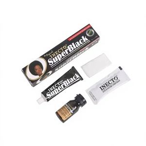 Tinte de Cabello Negro Semipermanente Original de Marca, Crema de 28 ml, Premium, Unisex, para Todo Tipo de Cabello, Hecho en China, OEM, ODM - Product Image 2
