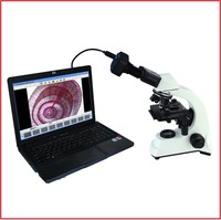 Cámara Industrial con Montura C MVV5000C de 5MP, Resolución 2592*1944, Cámara de Microscopio Digital USB para Ciencia de Materiales e Inspección