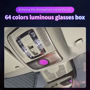 64 colores LED techo lámpara de techo altavoz lectura <span class=keywords><strong>W205</strong></span> luz ambiental para <span class=keywords><strong>Mercedes</strong></span> Benz Clase C <span class=keywords><strong>W205</strong></span> - Product Image 5