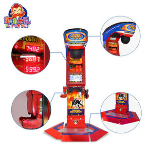 Máquina de Jogo Dragon Punch, Máquina de Teste de Força de Boxe, Máquina de Jogo de Boxe Operada por Moeda à Venda - Product Image 6