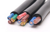 RVV-Kabel 4-adrig 1,5mm 2,5mm 4mm 6mm 6mm flexibles Kabel PVC-isoliertes und ummanteltes elektrisches Stromkabel