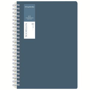 Cuaderno Espiral Simple Color Morandi A5 al por Mayor, Diseño Dulce y Elegante, Grueso, Ideal para Regalo Escolar - Product Image 1