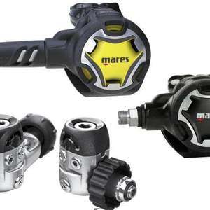 Regulador de Buceo <span class=keywords><strong>Mares</strong></span> Dual 2S Light Casual Travel para Buceo Libre, Tipo Pistón y Diafragma - Product Image 3