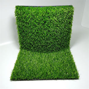 Chine conception jardin artificiel tapis vert tapis de terrain de football panneau extérieur carrelage gazon artificiel - Product Image 5