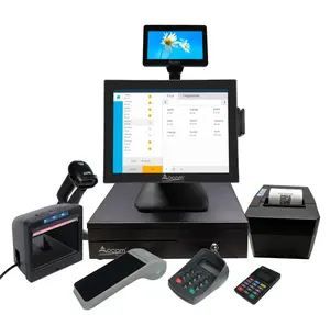 BOE-máquina Registradora de metal j1900 pos, 15,6 crypto, pos, android