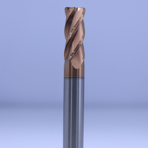 Hrc45 hrc55 hrc65 cacbua cuối nhà máy phay cắt Công cụ cắt hợp kim thép vonfram hiệu suất chi phí cao cho thép nhôm - Product Image 2