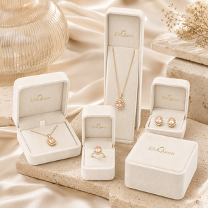 Luxury Velvet Jewelry <b>Boxes</b> Multi Size Set Custom Logo <b>For</b> Birthday Gifts Anniversary <b>Presents</b> And Gift Giving - Product Image 4