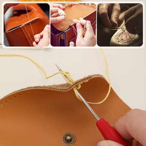 Herramienta de reparación <span class=keywords><strong>Manual</strong></span> de punzonado de aguja de <span class=keywords><strong>coser</strong></span> de <span class=keywords><strong>cuero</strong></span> DIY <span class=keywords><strong>para</strong></span> punzón de costura - Product Image 4