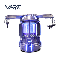 Machine de jeu de combat immersif Vr Machine de jeu de combat d'arcade Cs Gun R 9D Vr jeu de tir
