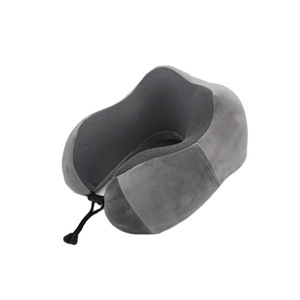 U hình dạng phục hồi bộ nhớ bọt máy bay phần còn lại dễ thương cổ du lịch gối 80 rắn dệt kim Túi PVC + chèn thẻ, hộp màu hình chữ U - Product Image 6