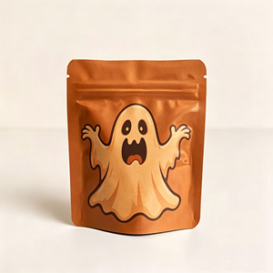 Customized design patterns 3.5g Mylar Foil Bags Unique Pattern Smell Proof <b>Packing</b> Bags Suitable for baby food packaging - Product Image 2