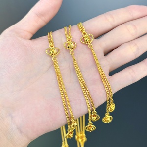 Collar JXX de Nuevo Diseño para Mujer, Chapado en Oro, con Colgante de Corazón, Venta al Por Mayor de Fábrica - Product Image 1