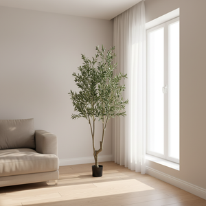 <span class=keywords><strong>Olivo</strong></span> artificial hecho a mano de Venta caliente con artesanía exquisita follaje exuberante realista <span class=keywords><strong>en</strong></span> macetas de cerámica resistentes - Product Image 3