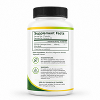 Cápsulas de Extracto de Garcinia Cambogia Puro y Natural, 60 Cápsulas, Apto para Adultos, Quema Grasa Saludablemente, Supresión del Apetito, para el Cerebro