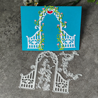 AAGU metallo taglio Die Scrapbooking timbro carta da intaglio carta stampaggio Die nuovo giardino giardino recinzione Craft Scrapbooking muore