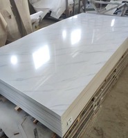 Nuevo 3mm UV mármol acrílico plástico techo translúcido decorativo 3D HOJA DE PVC tablero de panel de revestimiento de paredes