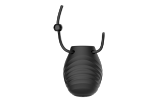 Anello Vibrante per Pene in Silicone Regolabile con Funzione Ritardante dell'Eiaculazione, Ricaricabile USB e 100% Impermeabile - Product Image 2
