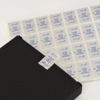 Étiquettes autocollantes en vinyle de sécurité à finition mate, imprimées sur mesure, anti-décoloration, anti-effraction, pour le vin, à prix compétitif