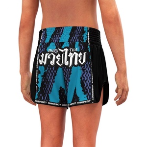 Pantalones Cortos Duraderos de Tela para MMA, Jiu Jitsu, Grappling, Nogi, Boxeo, Lucha Tailandesa, Muay Thai - Product Image 6