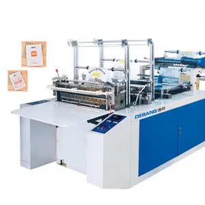 Máquinas de fabricación de bolsas planas de polietileno, máquina de sellado en frío de corte en frío, en venta