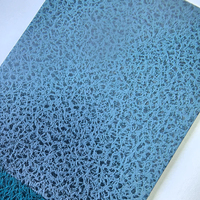 Papier spécial gaufré bicolore écologique et recyclable 120 g/m² avec texture de gaufrage distincte pour boîtes en papier de luxe
