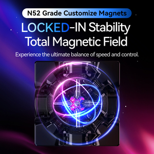 GAN16 <span class=keywords><strong>Maglev</strong></span> MaxL UV Magnetic 3X3X3 Cube Jouets de puzzle légèrement plus grands de 57 mm pour enfants - Product Image 3