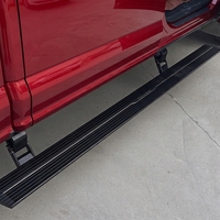 Estribos Laterales Eléctricos de Aleación de Aluminio, Instalación sin Perforación para Ford Raptor F150 F250 F350 F550 2020+