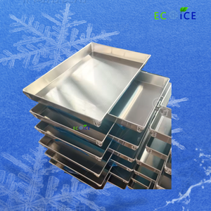 Aluminum Alloy Freezer Block <strong>Rectangular</strong> Seafood/Shrimp Freezing Frame Frozen Tray Pan Foil Seafood <strong>Container</strong> - Product Image 6