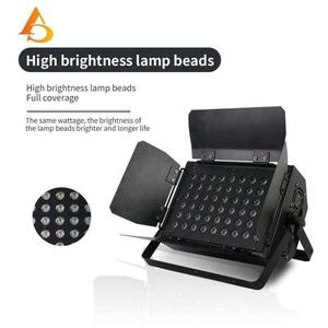 Venta al por Mayor de Foco LED DMX de 54x3w para Escenario con Barndoor, Foco RGBW de un Solo Color - Product Image 4