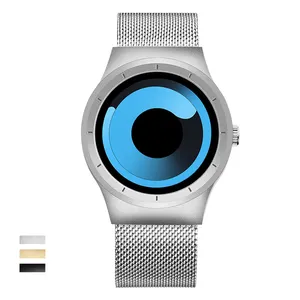 Reloj <span class=keywords><strong>SKONE</strong></span> para Hombre con Esfera de Vórtice de Nuevo Concepto, Reloj Deportivo para Estudiantes, Resistente al Agua - Product Image 1