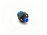 Connecteur Kewei D38999 14 broches, prise en alliage d'aluminium MS27484T8B35PA, compatible avec Amphenol JTG06RT-8-35PA, aviation, mise à la terre