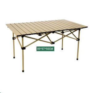 Table de pique-nique pliante portable, robuste, professionnelle, haute pression, compacte, universelle, durable, pour le camping - Product Image 1
