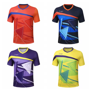 Kaos Olahraga Profesional Custom Pabrik, Fashion, Bernapas, Cepat Kering, Atasan Tenis Custom Sublimasi, Jersey Badminton Polyester - Product Image 5