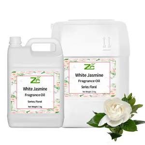 Long lasting concentrated White Jasmine scented candle perfume fragrance oil for branded candle making